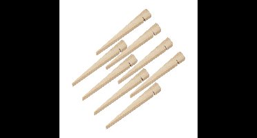 Tentharing - 8x - hout - 30 cm - tentpennen/zandharing