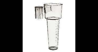 TFA Regenmeter/neerslagmeter - analoog - grijs - kunststof - 20 cm - zonder stok