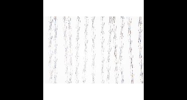 Transparant transparant pvc vliegen/insecten gordijn 90 x 210 cm