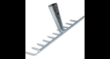 Tuinhark - 10 tanden - verzinkt - 25 cm - zonder steel