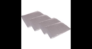 Veba Klussen Afdekfolie - 4x - afdekzeil - transparant - 4 x 5 meter - voor o.a. schilderen