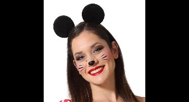 Verkleed diadeem muis/muizen oren/oortjes - meisjes/dames - Carnaval