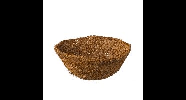 Voorgevormde inlegvel kokos voor hanging basket 25 cm - kokosinleggers