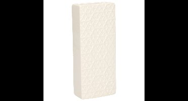Waterverdamper - ivoor wit - keramiek - 400 ml - radiatorbak luchtbevochtiger - 7,4 x 17,7 cm