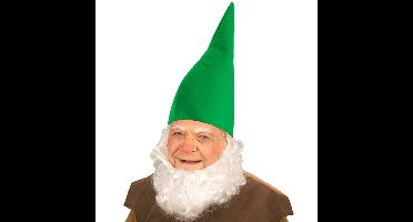 Widmann Kaboutermuts - groen - 56 cm - vilt - St. Patricks day muts - verkleedaccessoires