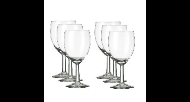 Wijnglazen - 30x stuks - voor witte en rode wijn - 240 ml - Gilde - 20 cl - Wijn drinken