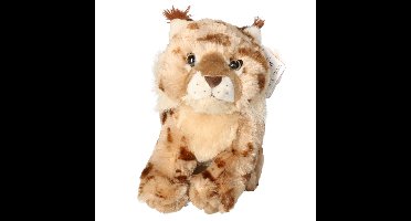 Wild Republic Knuffel Lynx - pluche - 30 cm - knuffeldier - dieren