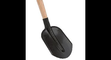 Zandschop - zwart - hout - 75 cm - mini tuingereedschap - kinderen