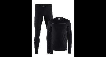 Craft Active onderkleding voordeel set zwart heren S