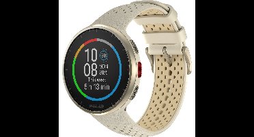 Polar Pacer Pro Sporthorloge beige/goud