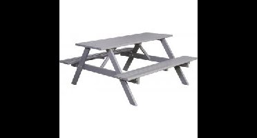 Remia houten picknicktafel grijs