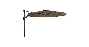 Grote Zweefparasol VirgoFlex Taupe 3,5m van Lesli Living