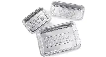Lekbakjes aluminium klein 10st