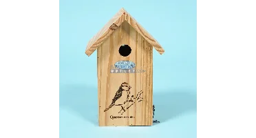 Nestkast pimpelmees silhouet