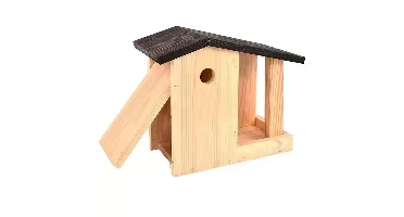 Nestkast+voedert. 2 in 1 l13b7h24