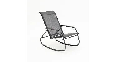 Noa rocking chair graphite/grijs