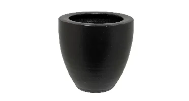 Pot athene d25h25cm zwart