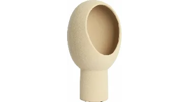 Tafellamp keramiek l25b25h46cm brn