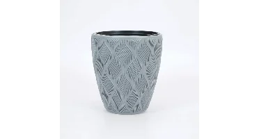 Vita bloempot Flow 30 grijs