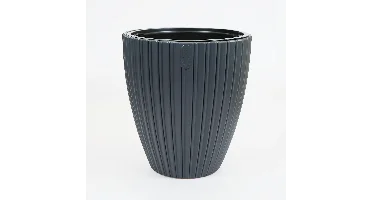 Vita bloempot Mika 40 antraciet