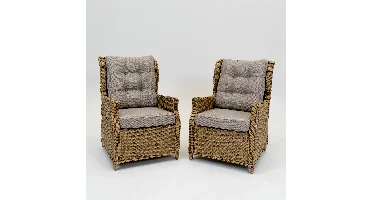 Vita Ibiza Lounge stoel rattan