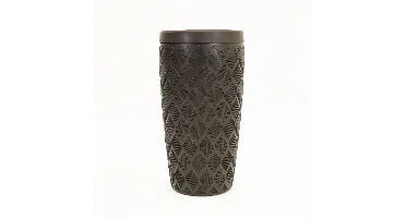 Vita Regenton Flow donker bruin 240L, incl. vulautomaat, kraan met Gardena koppeling en plantenbak