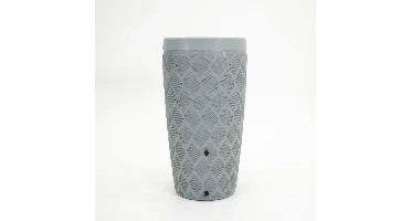 Vita Regenton Flow grijs 240L + Kraan met Gardena koppeling + Plantenbak