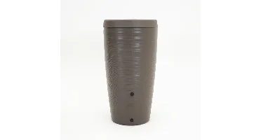 Vita Regenton Gobi bruin 240L + Kraan met Gardena koppeling + Plantenbak