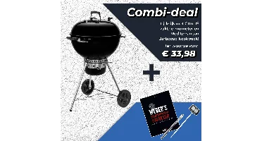 Weber Master-Touch GBS E-5750 57 Houtskoolbarbecue Houtskool BBQ