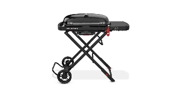 Weber Traveler LP Stealth Editie Gasbarbecue Gas BBQ