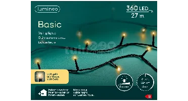 Basic Kerstverlichting 360 LED 27m SG