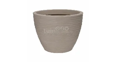 Bloempot Sylt Kunststof Zand Ø50cm