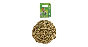 Boon Knaagdierspeelgoed Bal Bel Naturel Ø14cm