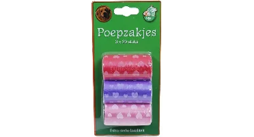 Boon Poepzak met Hartjes 3x20st