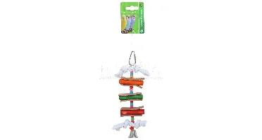 Boon Vogelspeelgoed Ladder Hout Leer Bel