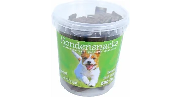 Boony Hondensnacks Strips Lam/Rijst 500g