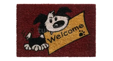 Hamat Deurmat Ruco Kokos Welcome Dog 40x60cm