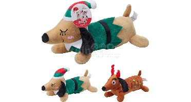 Hondenspeelgoed Kersthond Assorti 1st