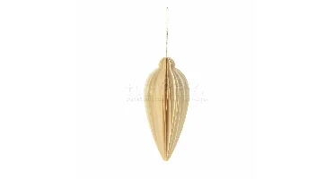 Kerstornament Pegel Papier 15cm Assorti 1st