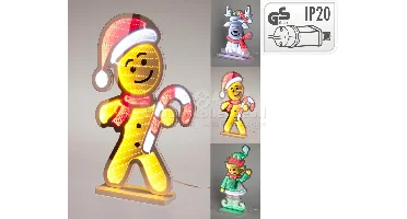 Kerstverlichting Infinity Light Kerstfiguur Assorti 1st