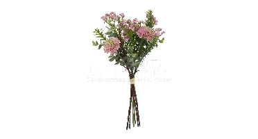 Kunstboeket Dahlia Pompon 33cm Paars