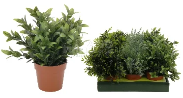 Kunstplant in Potje 20cm Assorti 1st