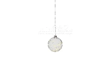 LED Lichtbol 30 LED Ø14cm Transparant