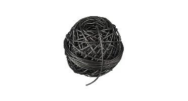 Nature Bindbuis Zwart Ø3mm 50m