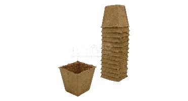 Nature Kweekpotjes Biologisch Afbreekbaar 8cm 14st