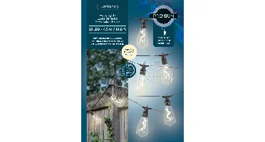 Partylights Startset Connectable 10 LED 4,5m WW