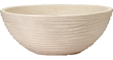 Plantenschaal Sylt Kunststof Zand Ø52cm