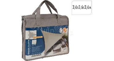 Schaduwdoek Driehoek 360x360x360cm Taupe