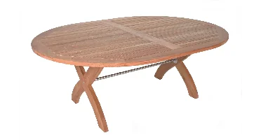 SenS-Line Tuintafel Atlanta Ovaal Teak 200x150cm