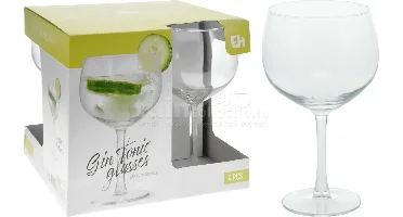 Set Gin Tonic Glazen - 4 stuks